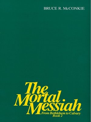 cover image of The Mortal Messiah, Volume 2